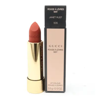 (505 Janet Rust Mat) Gucci Rouge A Levres Lip Colour 0.12oz/3.5g New With Box