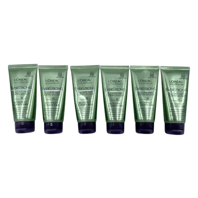 L'Oreal Everstrong Sulfate Free Conditioner Frizzy & Damaged Hair OZ Set of