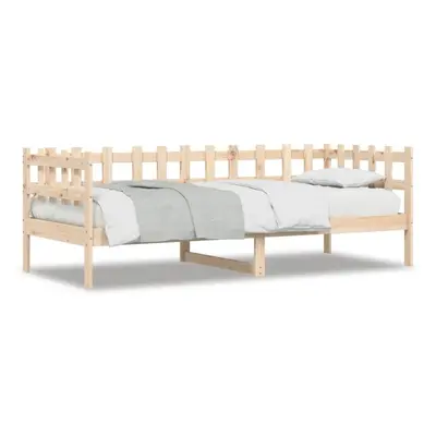 (natural, x cm) vidaXL Day Bed Bedroom Sofa Bed Guest Bed Frame Daybed Couch Solid Wood Pine