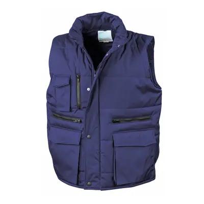 (XL, Royal Blue) WORK-GUARD by Result Mens Lance Body Warmer