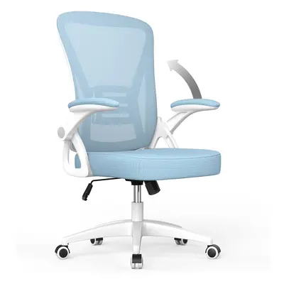 (Blue B) Ergonomic Office Chair With Adjustable Headrest