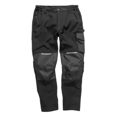 (40R, Black) Result Unisex Adult Work Guard Softshell Slim Work Trousers