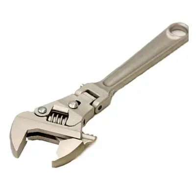 Adjustable Ratchet Wrench Rotatable Folding Handle Spanner Hand Tool