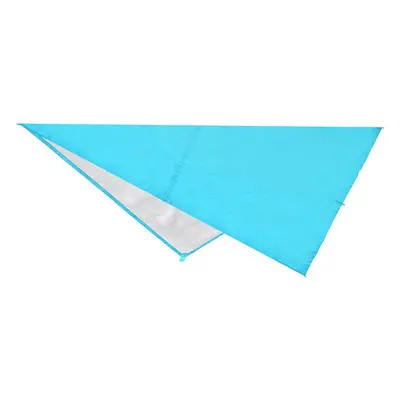 (Blue) 210T Portable Lightweight Outdoor Awning Camping Tent Tarp Shelter Hammock Cover Waterpro