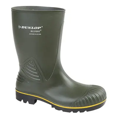 (10 UK) Mens Dunlop Agricultural Wellington Green