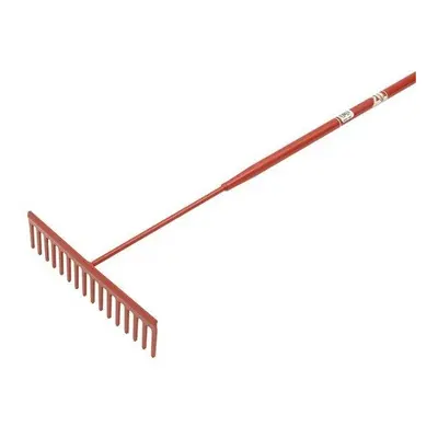 Faithfull FAIASP Asphalt Rake Flat Teeth - Tubular Steel Shaft