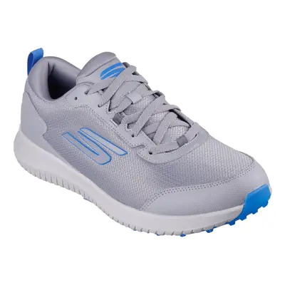 (UK 10.5, Grey/Blue) Skechers Mens Go Golf Max Fairway Water Repellent Lightweight Golf Shoes