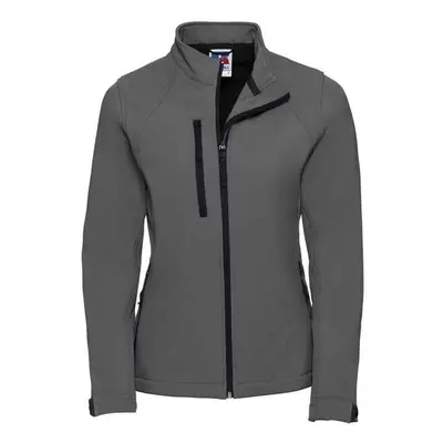 (XS, Titanium) Russell Womens/Ladies Layer Soft Shell Jacket