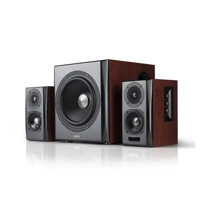 Edifier S350DB 2.1channels 150W Black, Wood speaker set