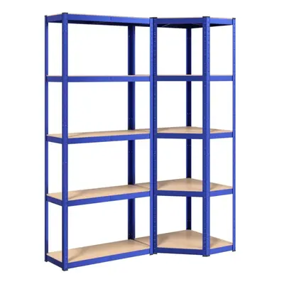 (blue, x x cm/ piece) vidaXL Shelves Rack Storage Shelf Workshop Shelf Industrial Shelving Unit