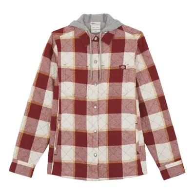 (XL, Fired Brick) Dickies Womens/Ladies Flannel Shirt Jacket