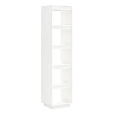 (white, x x cm) vidaXL Solid Pinewood Book Cabinet/Room Divider Multi Colours Multi Sizes