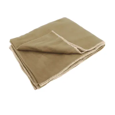 (One Size, Natural) Result Plain Warm Outdoor Fleece Blanket (330gsm) (Pack of 2)