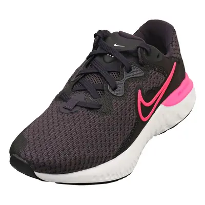 (4) Nike Renew Run Womens Fashion Trainers in Purple Pink