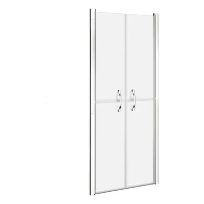 vidaXL Shower Door Frosted ESG 71x190 cm Enclosure Screen Bath Cabin Bathroom