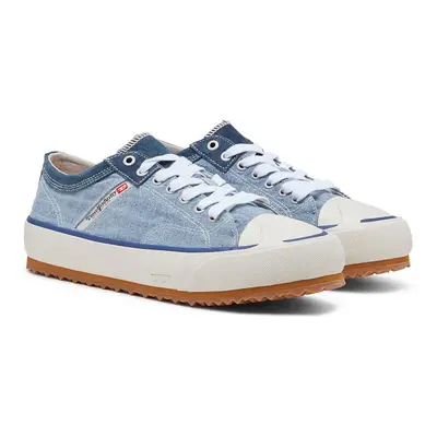 (EU 44) Diesel S-Principia Low Mens Lace Up Trainers Blue