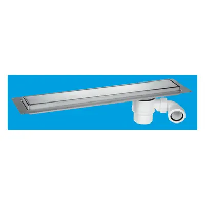 McAlpine CD800-B Brushed Stainless Steel Standard Channel Drain - 748mm