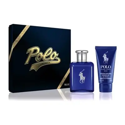 Polo Blue Eau de Toilette 75ml Gift Set (Contains 75ml EDT and 50ml Shower Gel)