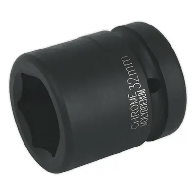 32mm Forged Impact Socket - Inch Sq Drive - Chromoly Impact Wrench Socket