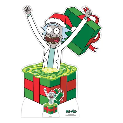 Rick Christmas Surprise From Rick And Morty Official Cardboard Cutout