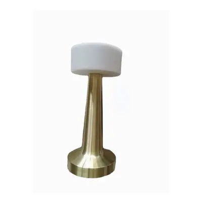 (Champagne Gold, Warm Light) LED Touch Sensor Lamp Rechargeable Portable Night Light for Restaur