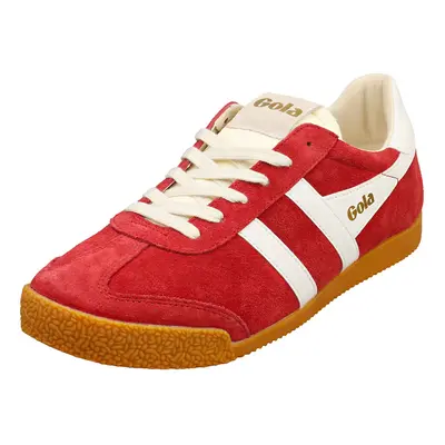 (10) Gola Elan Mens Casual Trainers in Red White