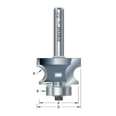 Trend 9/73X1/2TC 9/73 x 1/2 TCT Bearing Guided Corner Bead Cutter 7.0 Radius