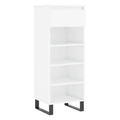 (high gloss white) vidaXL Shoe Cabinet Shoe Cupboard Shoe Storage Rack Shelf Engineered Wood