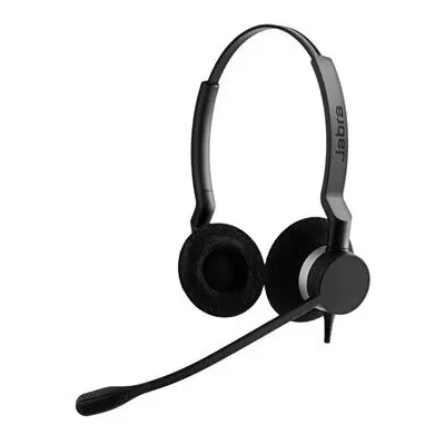 Jabra BIZ USB UC Duo Binaural Head-band Black headset