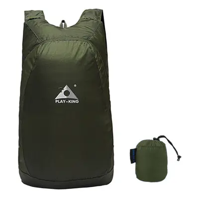 (Army Green) 20L Foldable Waterproof Outdoor Climbing Bags Athletic Sport Hiking Travel Backpack