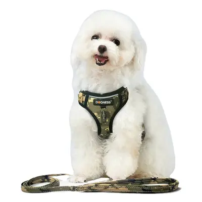 () Harness and Leash Sets Adjustable Lengths Reflective Design Breathable Mesh Dog Collar for Sm