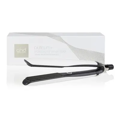 ghd Platinum Styler in White - Professional Smart Hair Straighteners, Wishbone Hinge, Ultra Glos