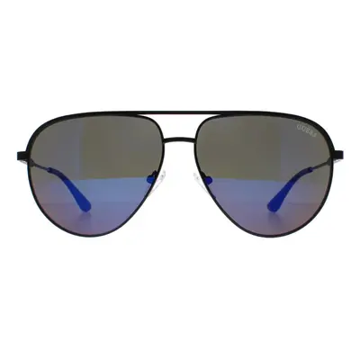 Guess Sunglasses GF5083 01X Black Blue Mirrored