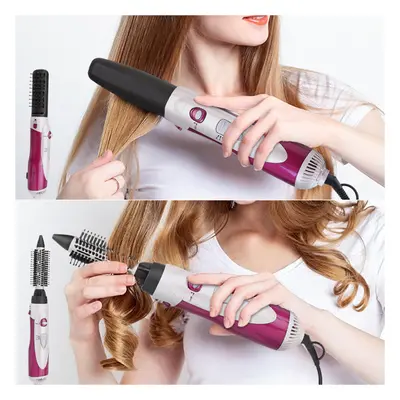 6 in Multi Functional Hair Curler Roller Hairdressing Straightener Electric Dryer Curling Iron