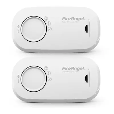 FireAngel FA3313-T2 Replaceable Battery Detector Twin Pack Carbon Monoxide Alarm