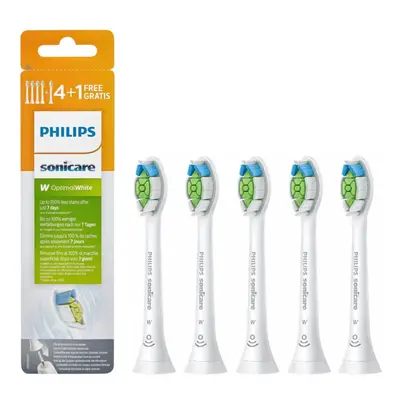 Sonicare W2 Optimal White Standard Toothbrush Head for Sonic Toothbrush HX6065/10 Pack of Standa