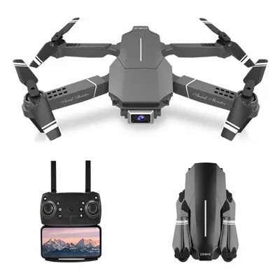 (Black, Battery) WiFi FPV 4K Drone RC Quadcopter Headless Mode Altitude Hold Gesture Photo Track