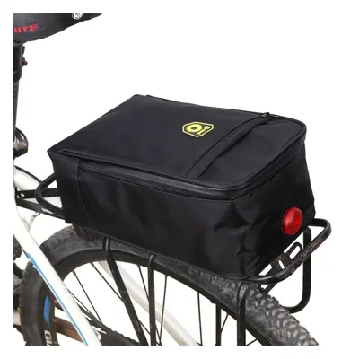 Bicycle Backpack Polyester Seat Foldable Motorcycle Battery Bag with Tillight