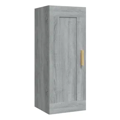 (Grey sonoma) vidaXL Wall Cabinet Hanging Storage Cabinet Wall Cupboard Engineered Wood