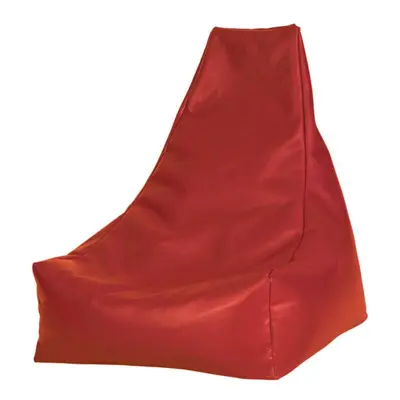 (Manhattan Red) PU Leather GPod Bean Bag with Beans Filling