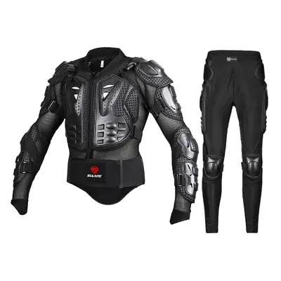 (BL Jacket trousers, S) Motorcycle Racing Body Armor Protector Gear