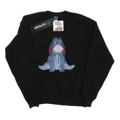 (4XL, Black) Disney Mens Winnie The Pooh Classic Eeyore Sweatshirt