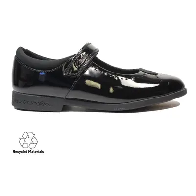 (1 (Children's)) Magic Step Bar Older Black Patent Leather Girls Mary Jane School Shoes