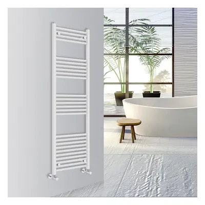 (White, 1600x500mm) Warmehaus Straight Bathroom Heated Towel Rail Warmer Radiator Central Heatin