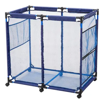 Pool Storage Mesh Bin with Wheels