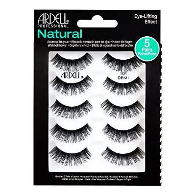 ARDELL Natural Eye Lashes, Black, Pack of