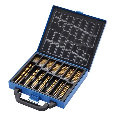 Draper TITANIUM DRILL BIT SET 99PCS HSS Titanium Nitride Coated Drill Bit Set (99 Piece)