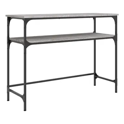 (grey sonoma, x 35.5 x cm) vidaXL Console Table End Table Hallway Stand Side Sofa Table Engineer