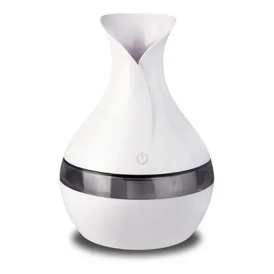 (White) 300ml LED Air Humidifier Diffuser Ultrasonic Aroma Essential Oil Purifier Pro