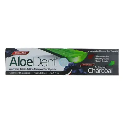 Aloe Dent Aloe Vera Charcoal Toothpaste -100ml ( pack of )